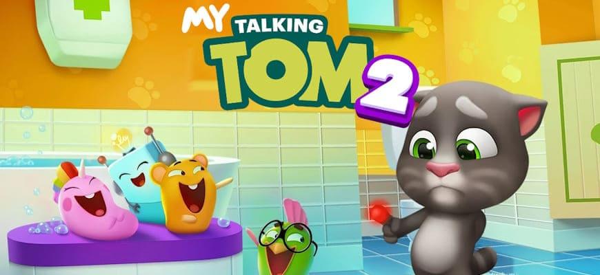 Мой Говорящий Том 2 [Мод: много денег и звезд] бесплатно на Android